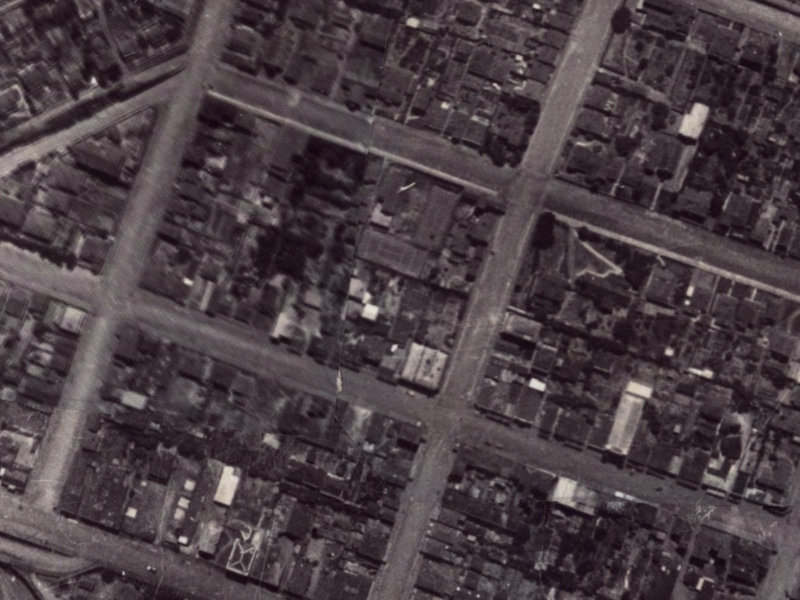 54A London Street from the air, 1925-1929