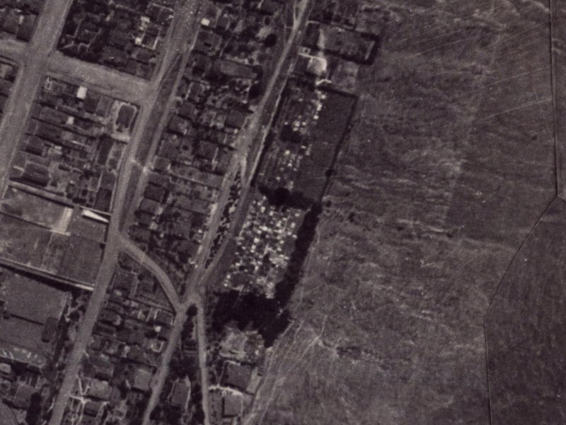 71 Reserve Terrace from the air, 1925-1929