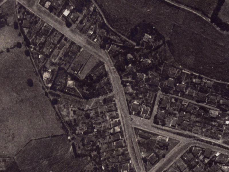 2 Webb Lane from the air, 1925-1929