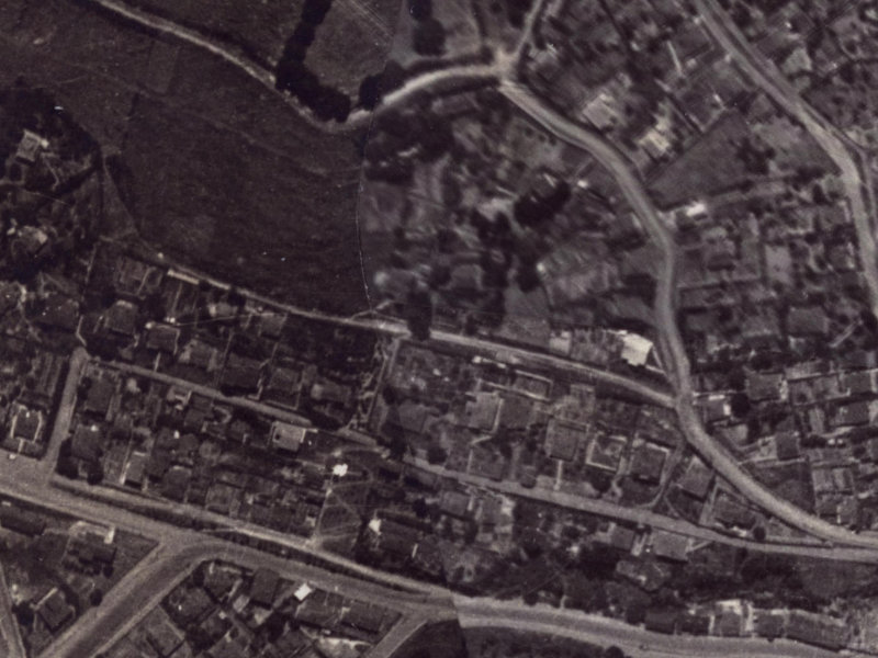 12 Dudley Road from the air, 1925-1929