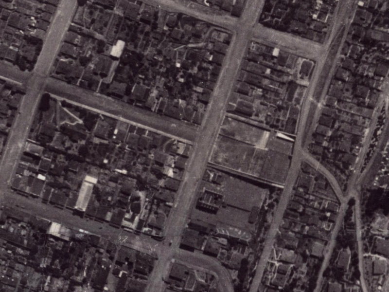 40 Oxford Street from the air, 1925-1929
