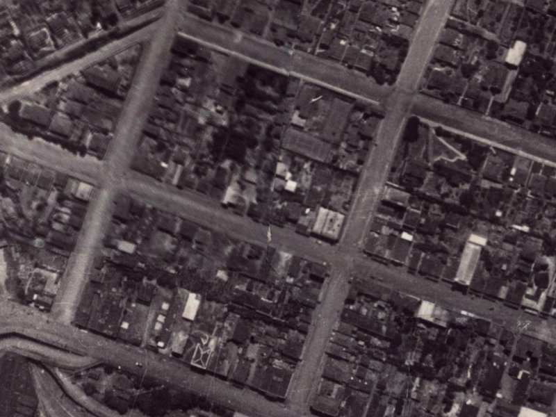 54 London Street from the air, 1925-1929