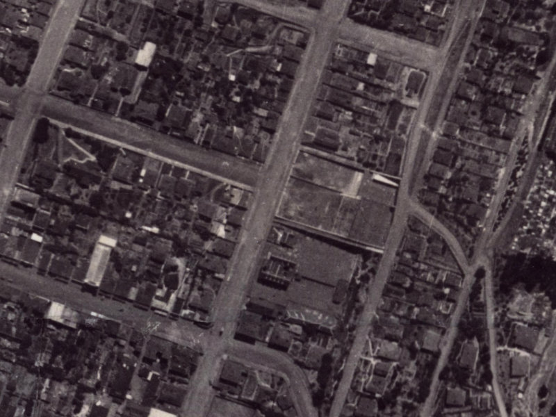 36 Oxford Street from the air, 1925-1929