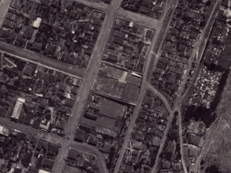 38 Oxford Street from the air, 1925-1929