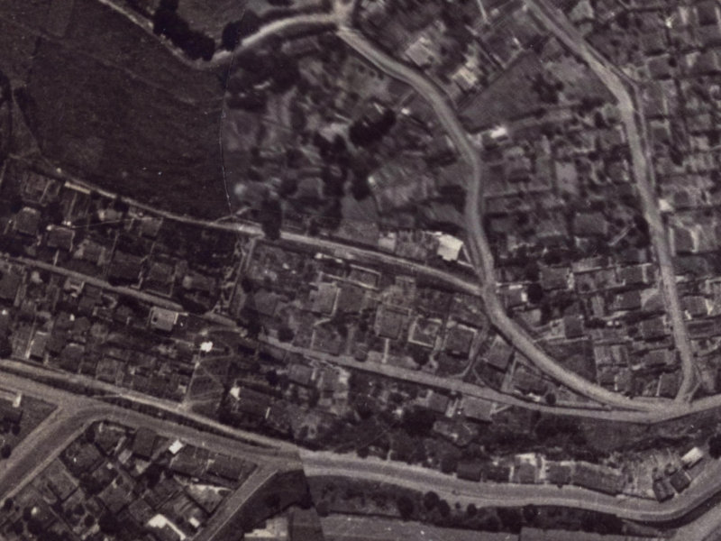 Dudley Road from the air, 1925-1929
