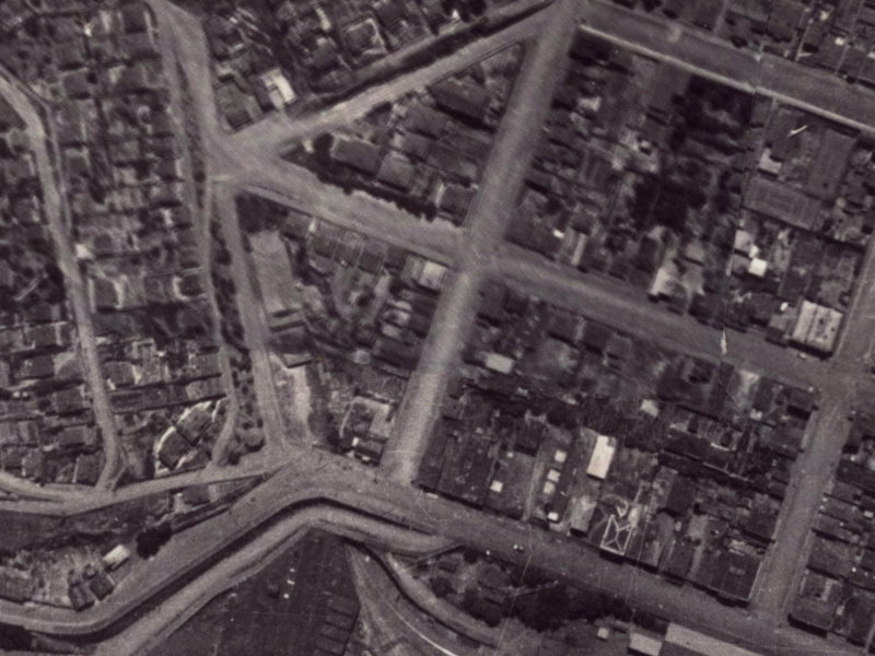 12 Dublin Street from the air, 1925-1929