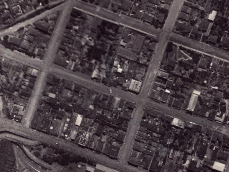 52 London Street from the air, 1925-1929
