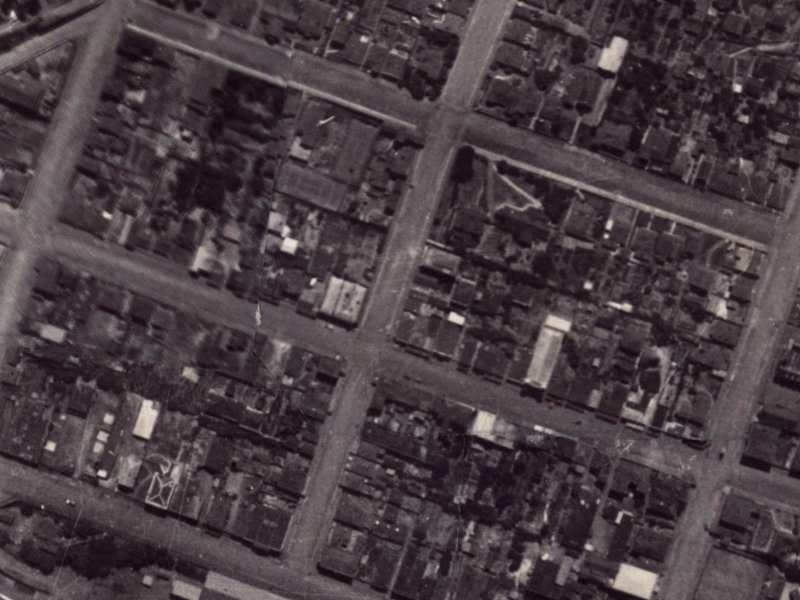 20 Canterbury Street from the air, 1925-1929