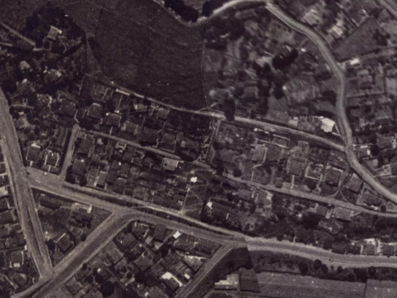 22 Cunningham Terrace from the air, 1925-1929