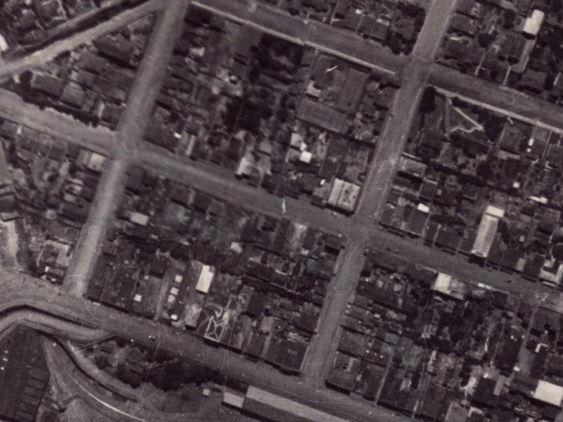 65 London Street from the air, 1925-1929