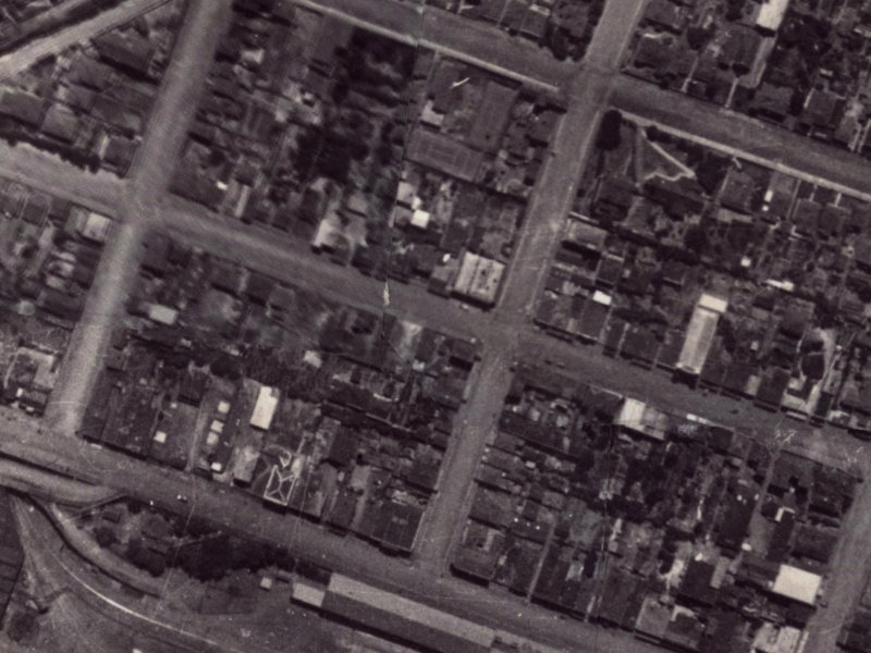 53 London Street from the air, 1925-1929