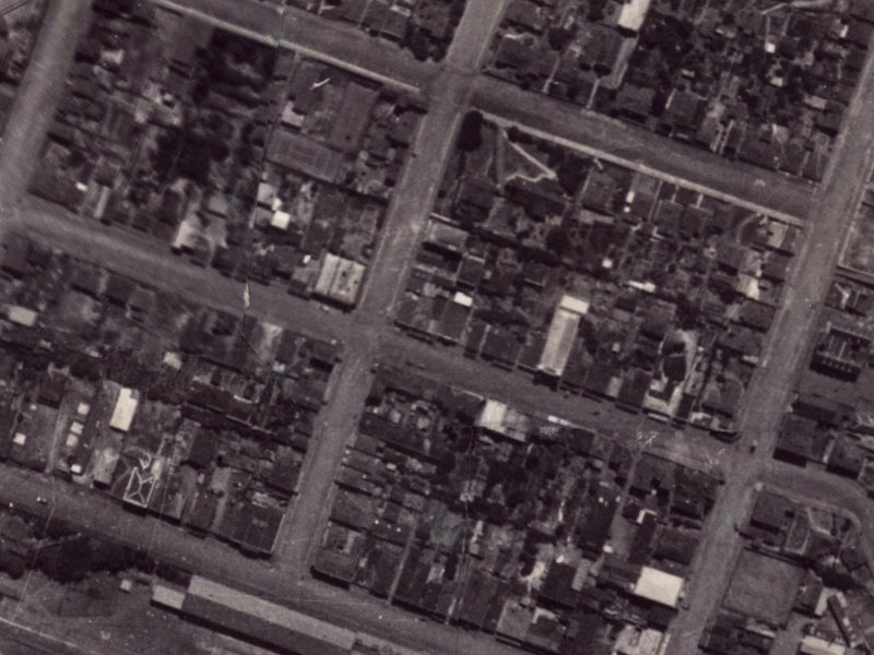 38 London Street from the air, 1925-1929