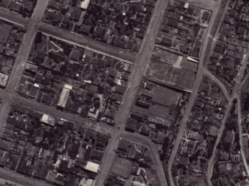 33 Oxford Street from the air, 1925-1929
