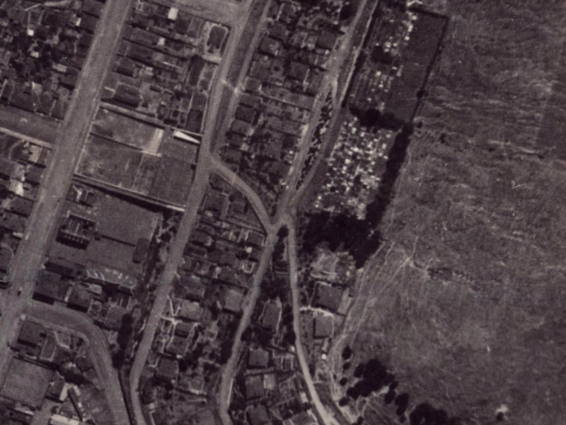 67 Reserve Terrace from the air, 1925-1929
