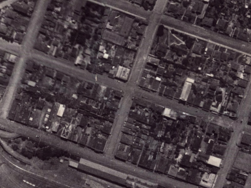 47 London Street from the air, 1925-1929