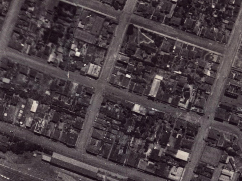 37 London Street from the air, 1925-1929