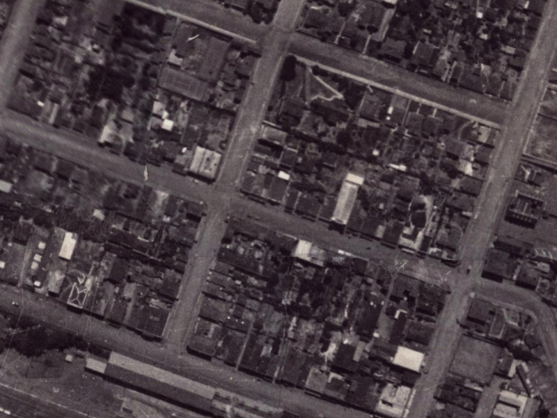 36A London Street from the air, 1925-1929