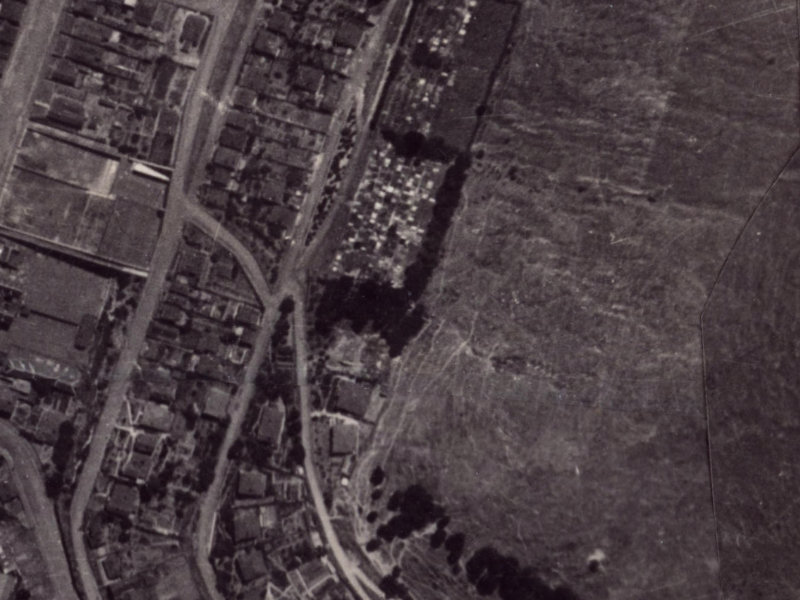 1C Foster Terrace from the air, 1925-1929