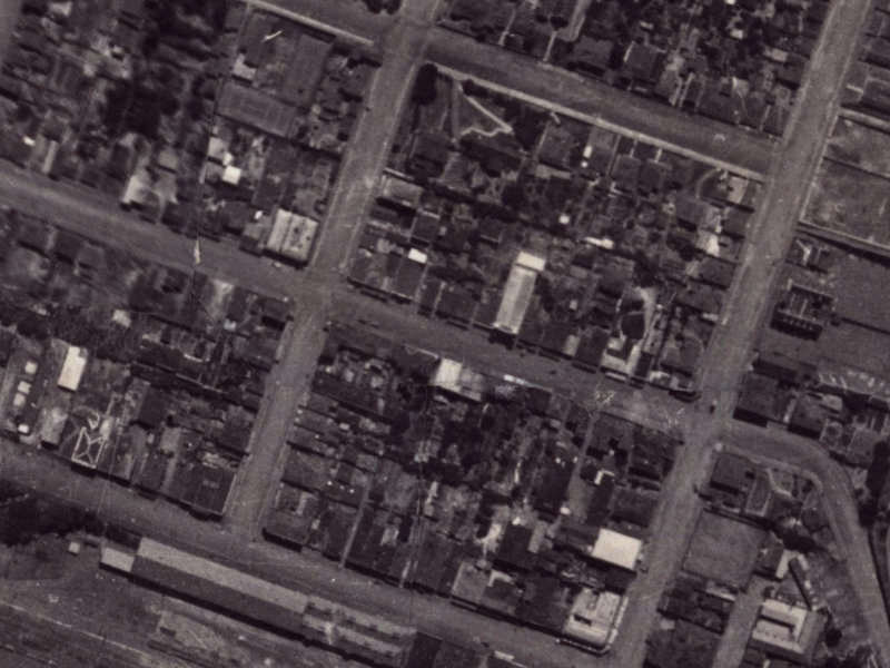 32 London Street from the air, 1925-1929