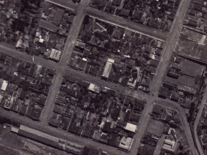 26 London Street from the air, 1925-1929