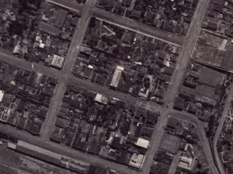 24 London Street from the air, 1925-1929