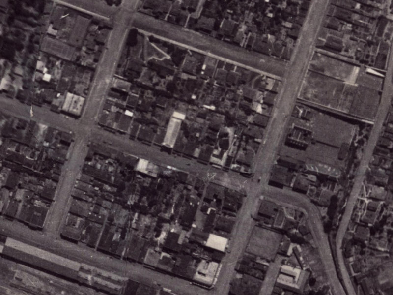 18 London Street from the air, 1925-1929
