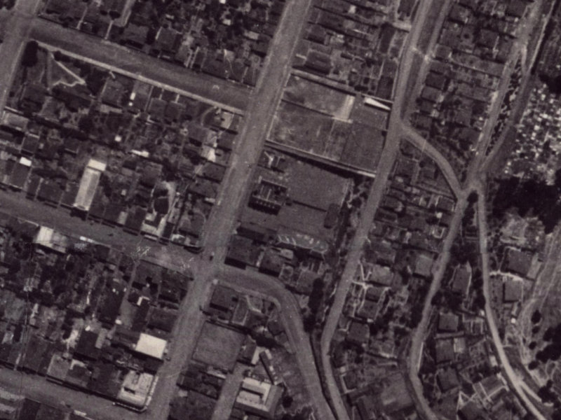 34 Oxford Street from the air, 1925-1929
