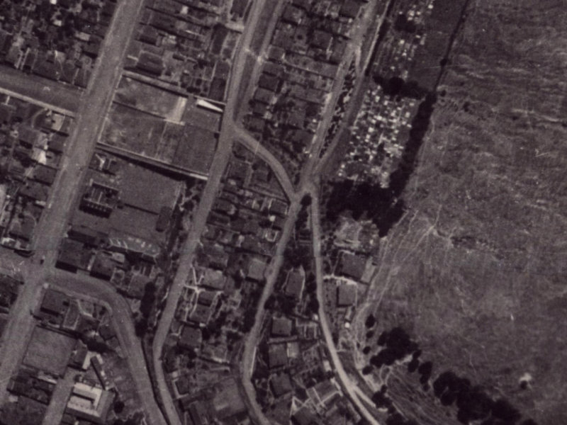65 Reserve Terrace from the air, 1925-1929
