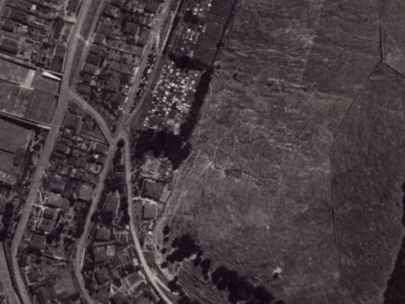 16 Foster Terrace from the air, 1925-1929