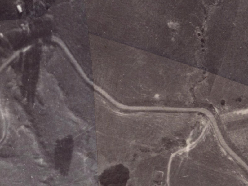 92E Governors Bay Road from the air, 1925-1929
