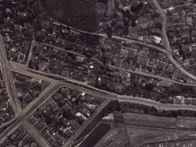 Joyce Street from the air, 1925-1929