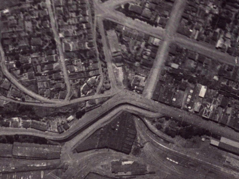 62 Norwich Quay from the air, 1925-1929