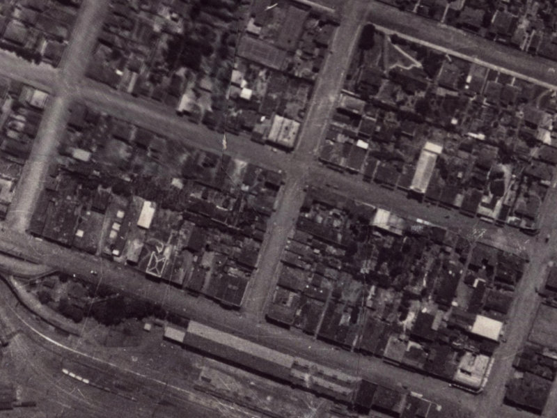 5 Canterbury Street from the air, 1925-1929
