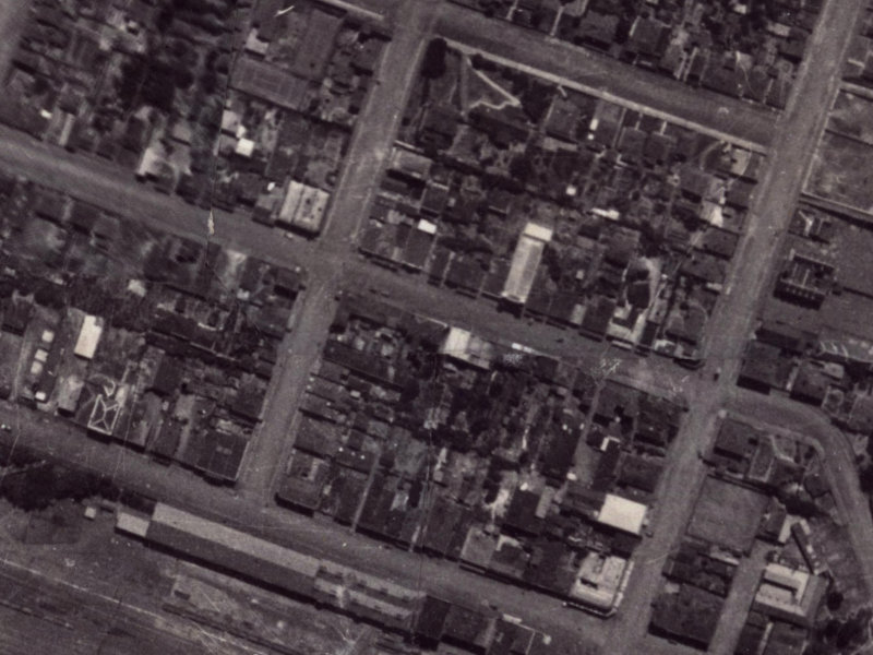 33 London Street from the air, 1925-1929