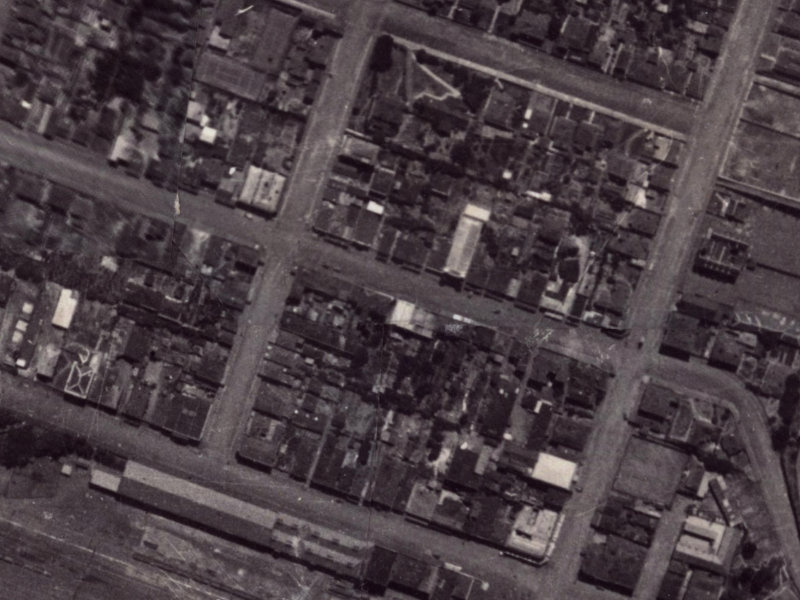 29 London Street from the air, 1925-1929