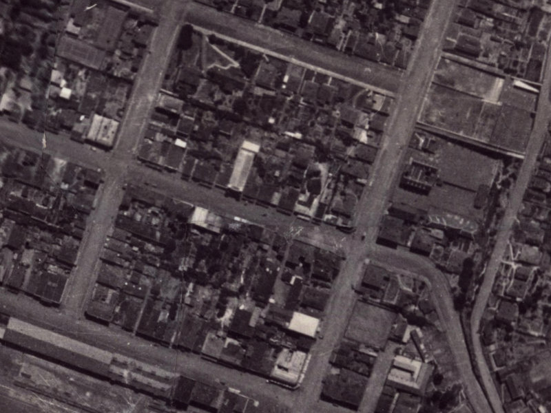 16 London Street from the air, 1925-1929