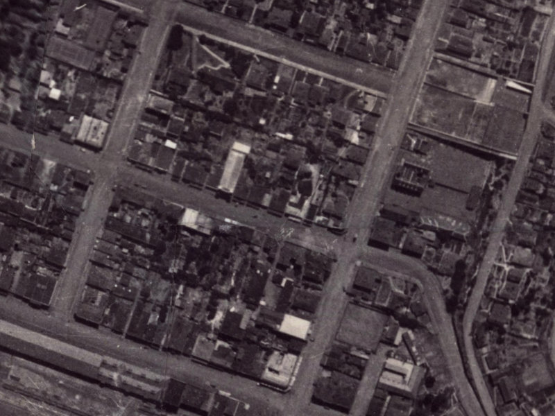 14 London Street from the air, 1925-1929
