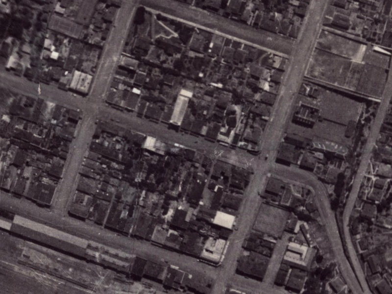 15 London Street from the air, 1925-1929