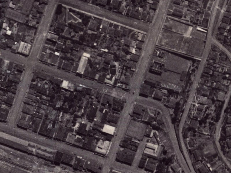 4 London Street from the air, 1925-1929