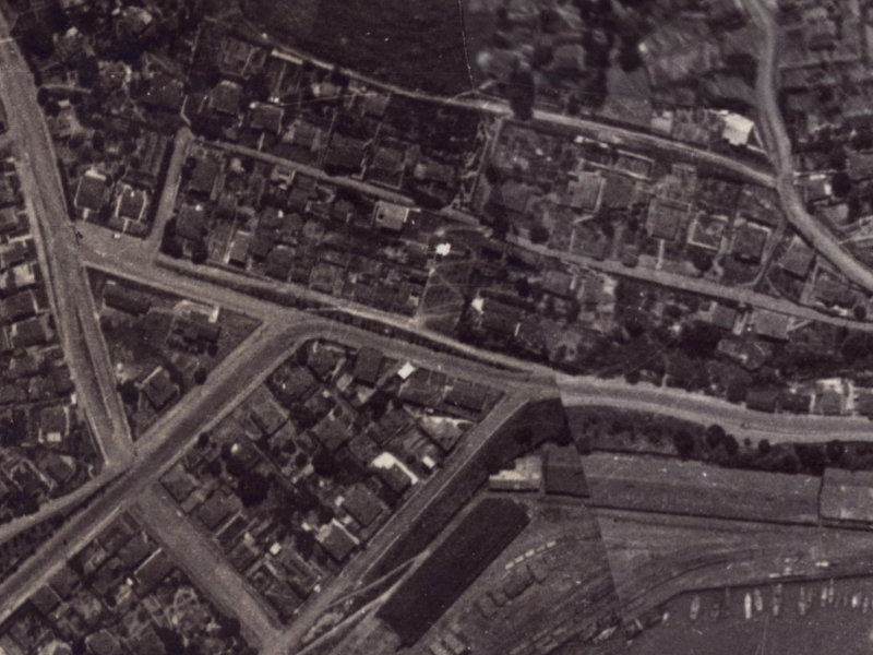 12 Simeon Quay from the air, 1925-1929