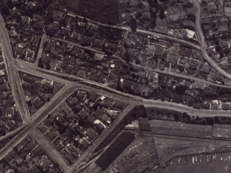 3 Joyce Street from the air, 1925-1929