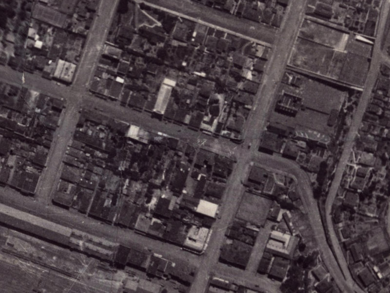 13 London Street from the air, 1925-1929