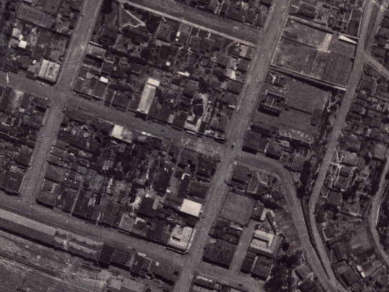 9 London Street from the air, 1925-1929