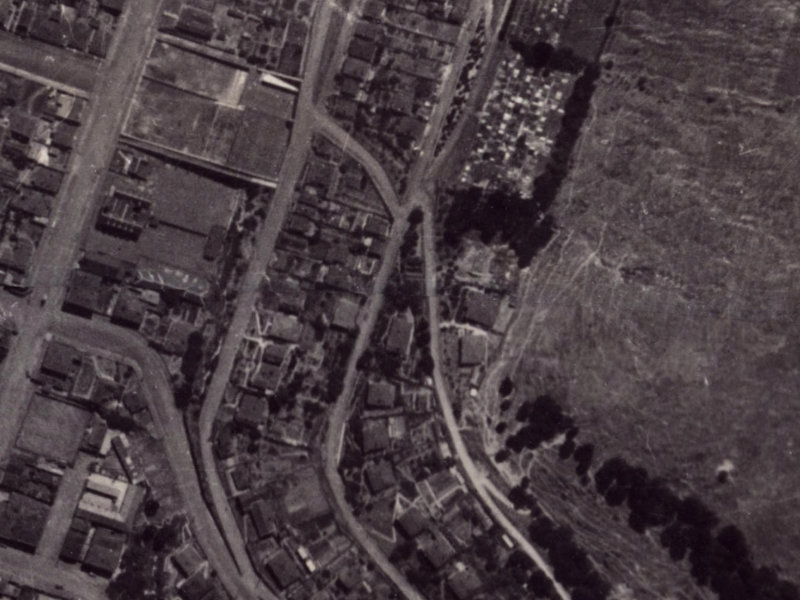 40 Reserve Terrace from the air, 1925-1929