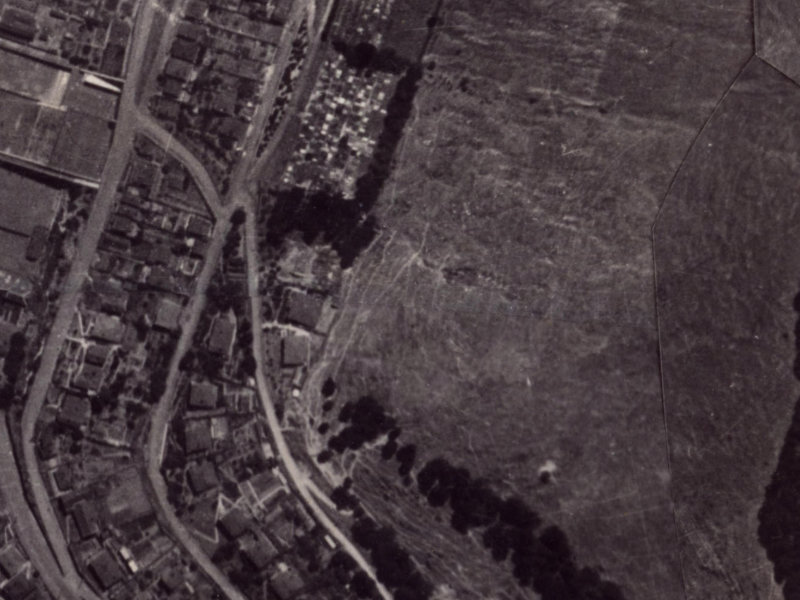 12 Foster Terrace from the air, 1925-1929
