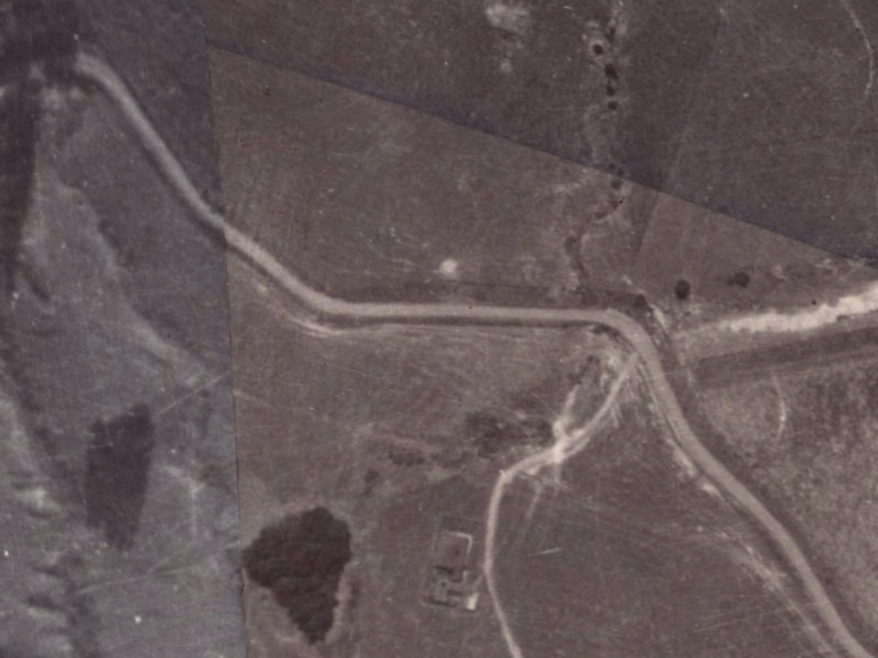 87 Governors Bay Road from the air, 1925-1929