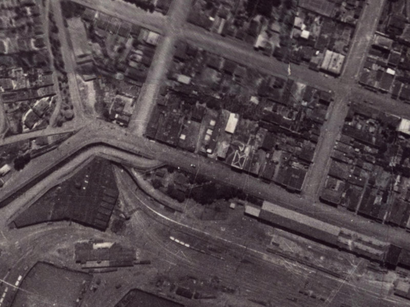 54 Norwich Quay from the air, 1925-1929