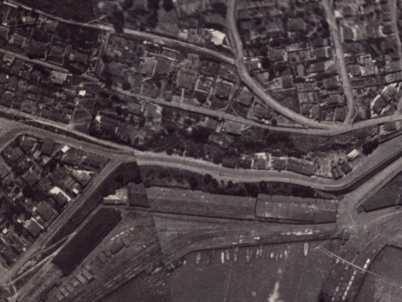 3 Cunningham Terrace from the air, 1925-1929