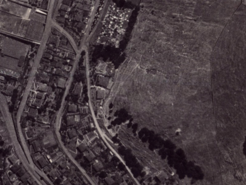 10 Foster Terrace from the air, 1925-1929