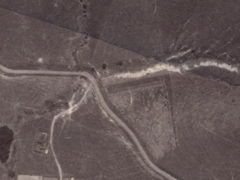 60 Governors Bay Road from the air, 1925-1929